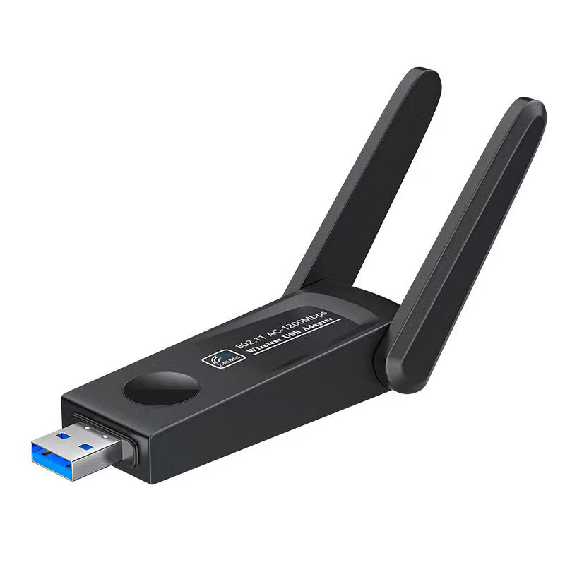 Carte USB de rețea wireless dual-band, 1300 Mbps, 2,4/5 GHz, IEEE 802.11b/g/n, Model 1202