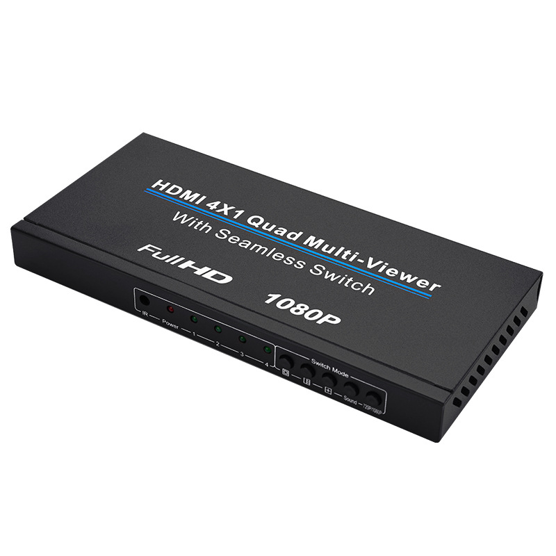 Niu qiang HDMI splitter s 4 porta, 1080P, 1,5 m kabel, Podrška daljinskom buđenju