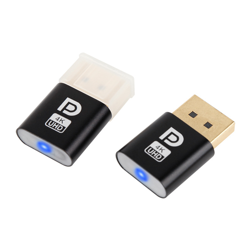 KL-D02 DP virtualni zaslon i HDMI EDID emulator za grafičku karticu, adapter, 1080/4K, kompatibilan s Windows 7