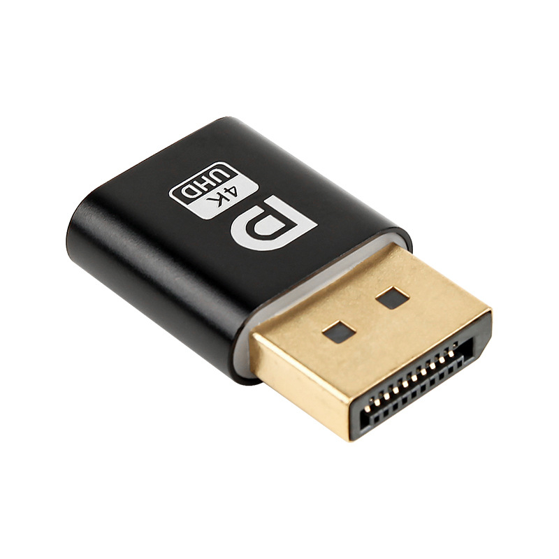 KL-D02 DP virtualni zaslon i HDMI EDID emulator za grafičku karticu, adapter, 1080/4K, kompatibilan s Windows 7