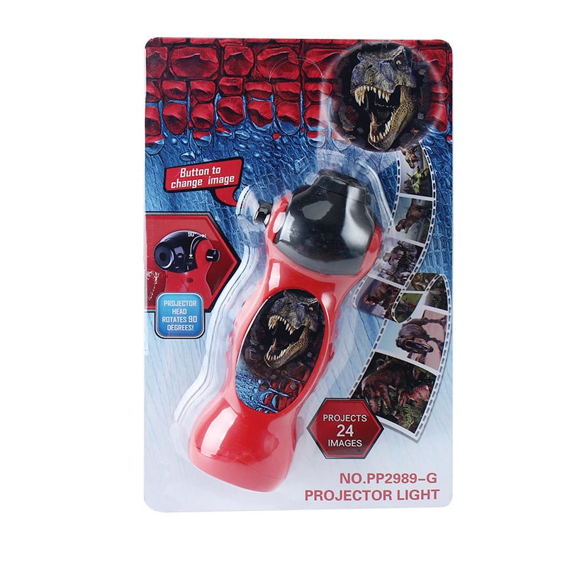 Dječja obrazovna projektorska svjetiljka s dinosaurom, svjetleća projekcija, simulacija scenarija, plastično kućište, za djecu 4–6 godina