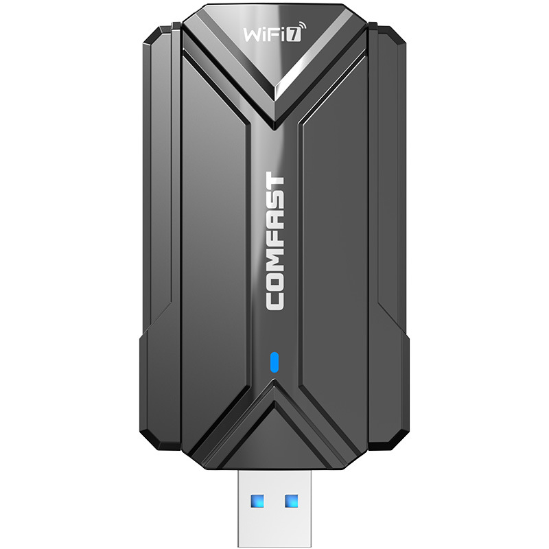 CF-983BE adaptor USB wireless cu Wi‑Fi 7, 6500 Mbps, IEEE 802.11BE, benzi 2.4/5.8/6 GHz