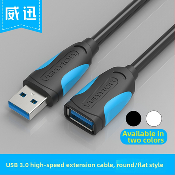 Weixun USB 3.0 predĺžovací kábel, samec na samicu, prenos údajov a nabíjanie, dĺžka 0,5–3 m, model VAS-A13