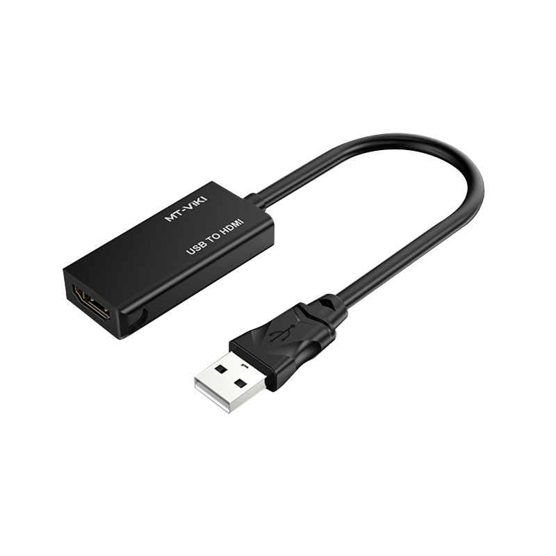 MT-UH02 USB 2.0–HDMI adapter, 1080p60Hz, kompatibil a legtöbb rendszerrel, 2021-ben jelent meg
