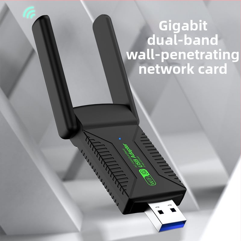 Dual-band USB Wi‑Fi adapter 1300M-2, 1300 Mbps, 802.11b/g/n, USB, 2,4/5 GHz