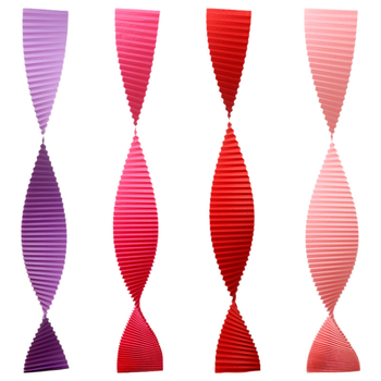 Esküvői színpadi dekoráció – origami hullámmintás papírból készült mennyezeti háttér; Langxin; Anyag: papír; Stílus: 3882421; Terem elrendezési kiegészítő