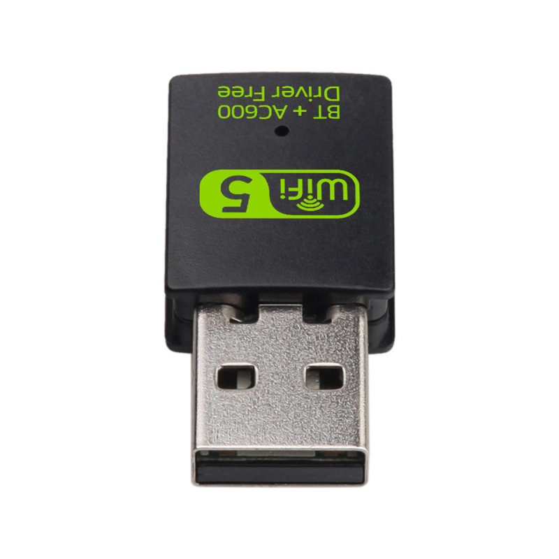 USB bežični adapter Bluetooth 4.2, 2-u-1, dvopojasni 2.4/5 GHz, USB sučelje, 600 Mbps