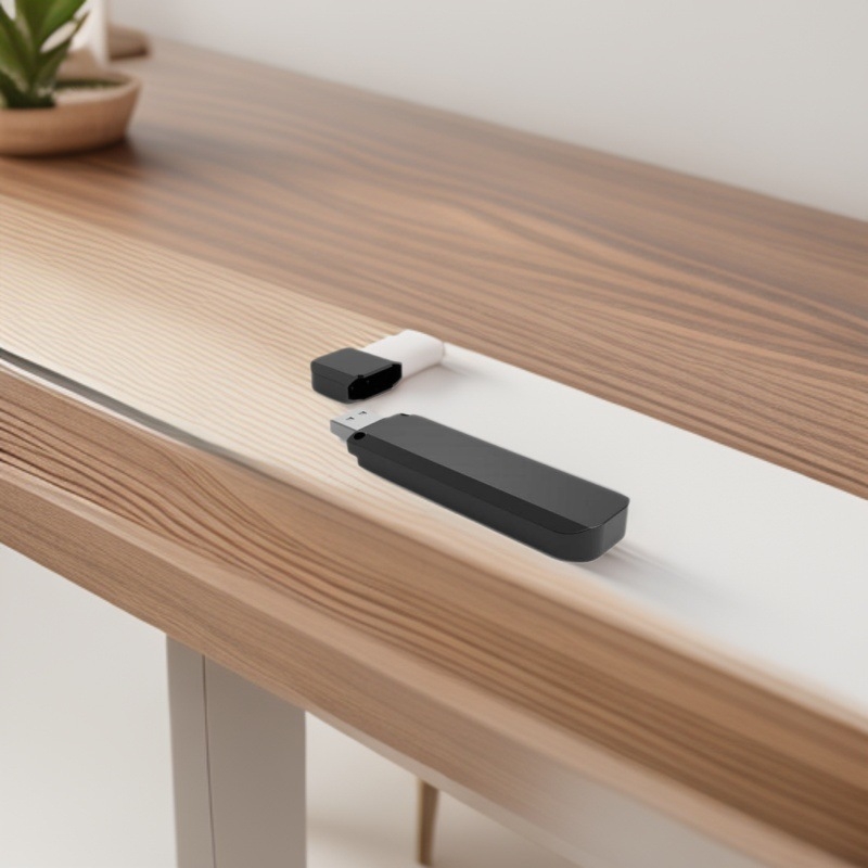 WiFi 6 Gigabit hálózati kártya tokozás - USB interfész, ABS anyag