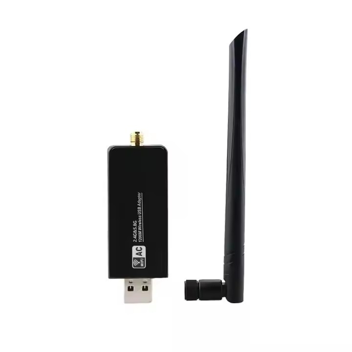 RTL8812AU USB WiFi Δέκτης — 1200Mbps Διπλής ζώνης 2.4GHz/5.8GHz, Διασύνδεση USB, 802.11b/g/n