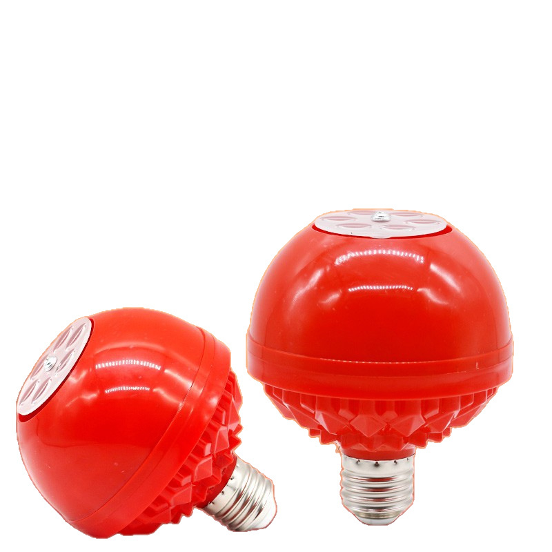 LED žarulja sa sedam boja koja se mijenja za posebne efekte, 220V, plastično kućište, PC sjenilo, napajanje iz utičnice, bez regulatora svjetla