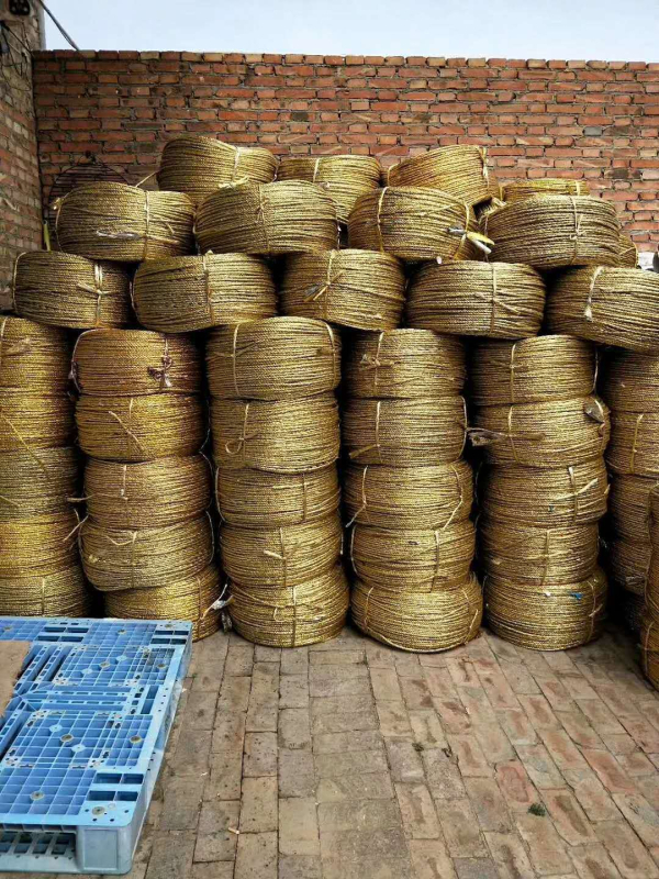 Pleteno polipropilensko pakirajuće uže, nosivost 200 kg, za spajanje