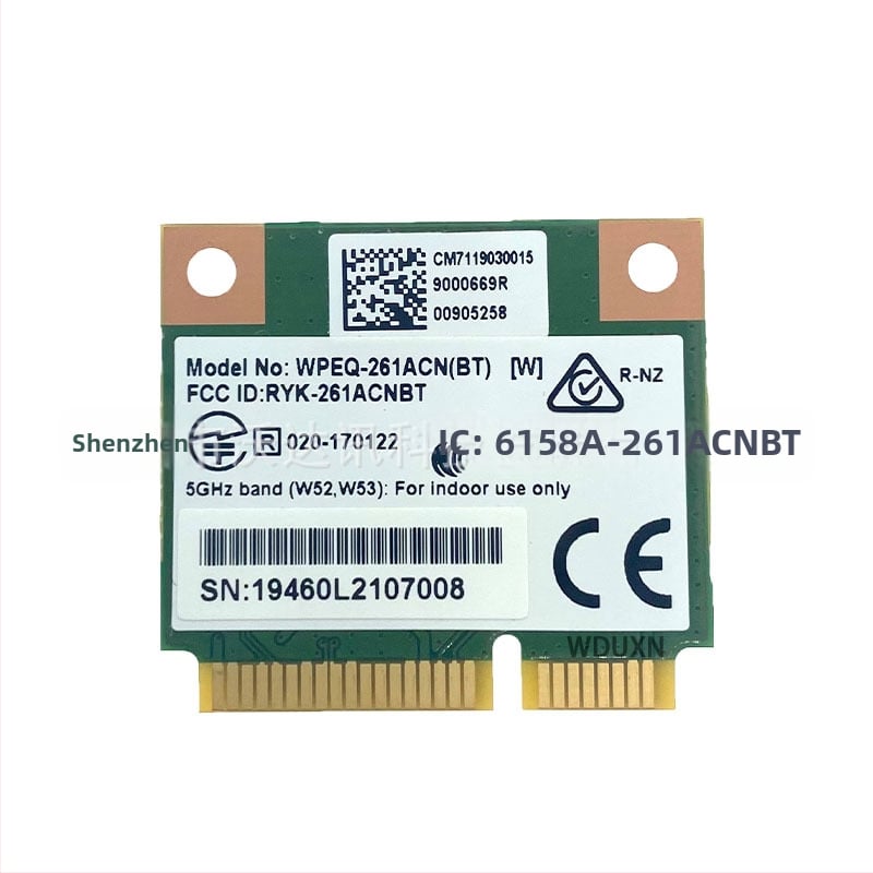 WDXUN QCA674A Mini PCIe bezdrôtová karta, 1200 Mbps, dvojpásmová, 802.11ac