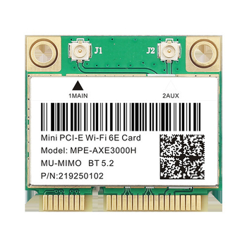 AX210 Wi-Fi6E tri-band PCIe Kártya