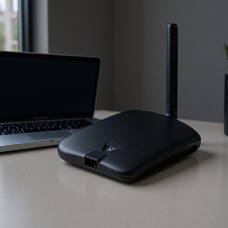 Vezeték nélküli hálózati kártya burkolat – ABS, USB, nagy teljesítmény, kettős antenna