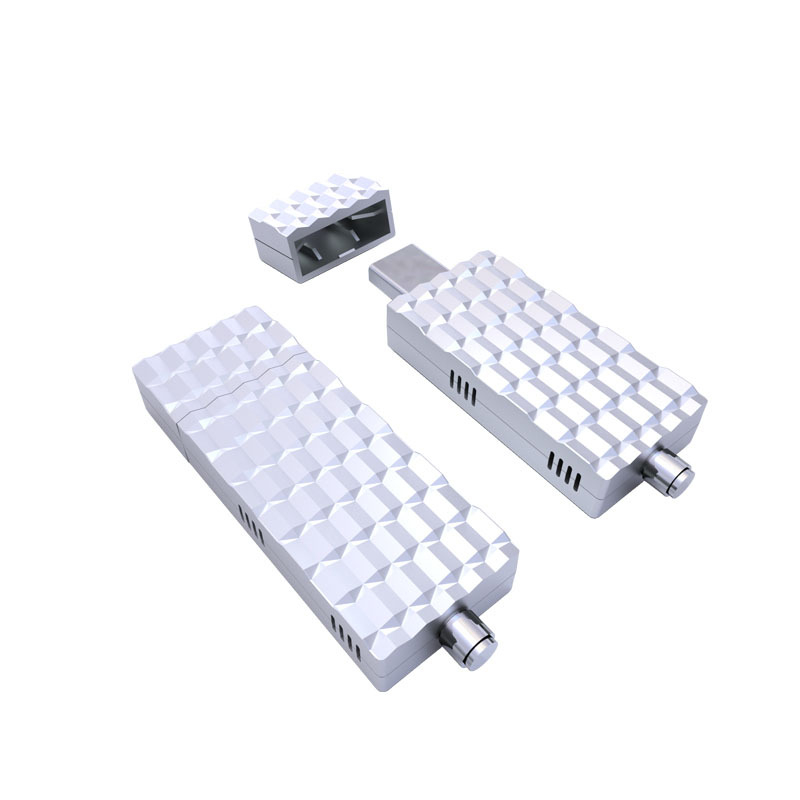 Kućište bežične mrežne kartice s USB kućištem, Bluetooth adapterom i SMA sučeljem antene (ABS materijal; OEM)