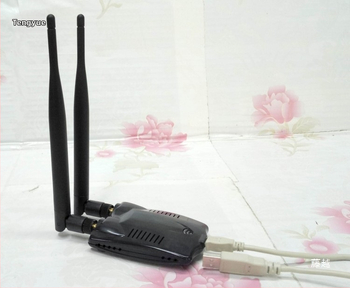 AR9271 USB bezdrôtová sieťová karta, inžiniersky dizajn, puzdro s dvojitou anténou; 10/100/1000 Mbps, USB zbernica, Ethernet; driver-free pre Windows 10, Linux a Kali