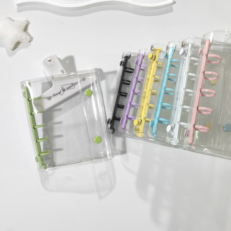 M5 lazán lefűzhető jegyzetfüzet, a deahun márka, 90 lap, PVC borító, belső oldalak papírból