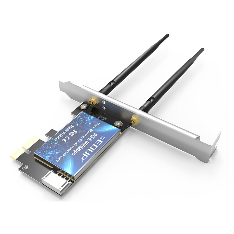 EDUP EP-9619 PCIe bezdrôtová sieťová karta, Duo-band 2,4/5 GHz, 600 Mbps, Bluetooth 4.0