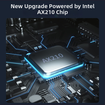 CF-AX210 Plus bežična PCIe mrežna kartica s Wi‑Fi 6 (802.11ax), do 5374 Mbps, dual-band 2,4/5,8 GHz, Bluetooth 5.3