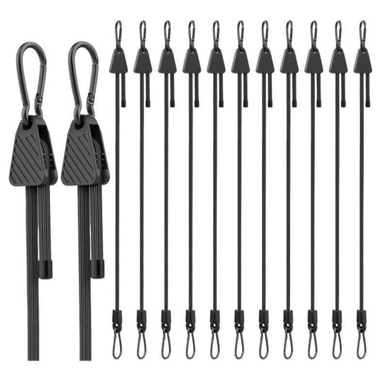 Еластична лента за багаж с метална катарама, полипропиленова прежда + гумена прежда, 8 мм, модел Aqk-9991