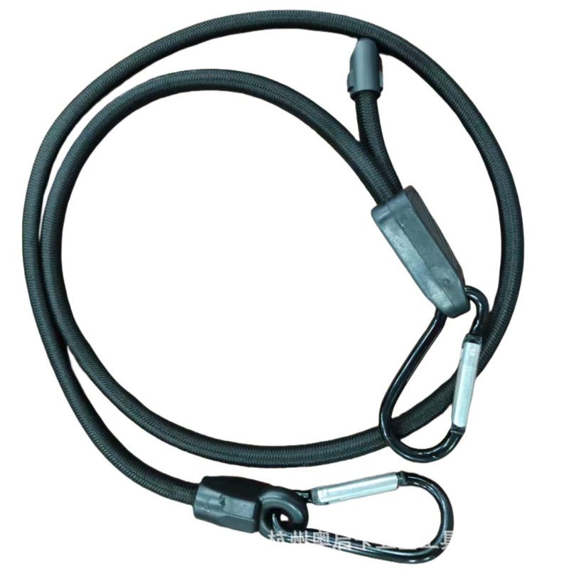 Еластична лента за багаж с метална катарама, полипропиленова прежда + гумена прежда, 8 мм, модел Aqk-9991