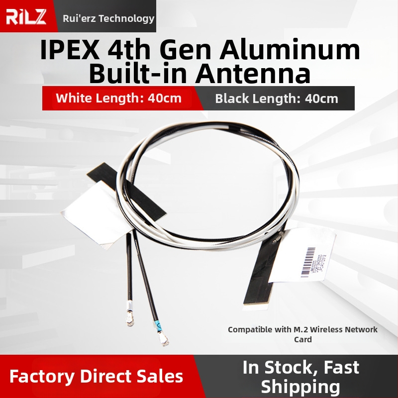 M.2 rozhranie pre notebook bezdrôtová sieťová karta so vstavanou anténou IPEX 4. generácie, čistý hliníkový plech, 4G anténa