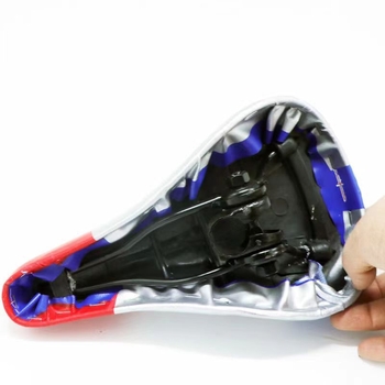 Gyermek kerékpár ülés, bőr, márka Child Star, modell 16 Flames, univerzális kompatibilitás babakocsikkal