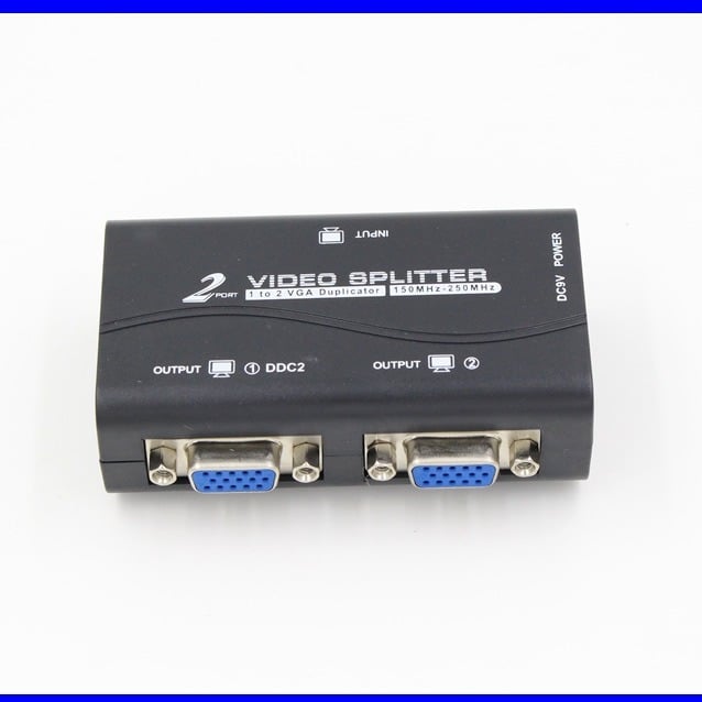 HDX-3 VGA osztó 1x2, felbontás 1920x1440, típus: kapcsoló/elosztó