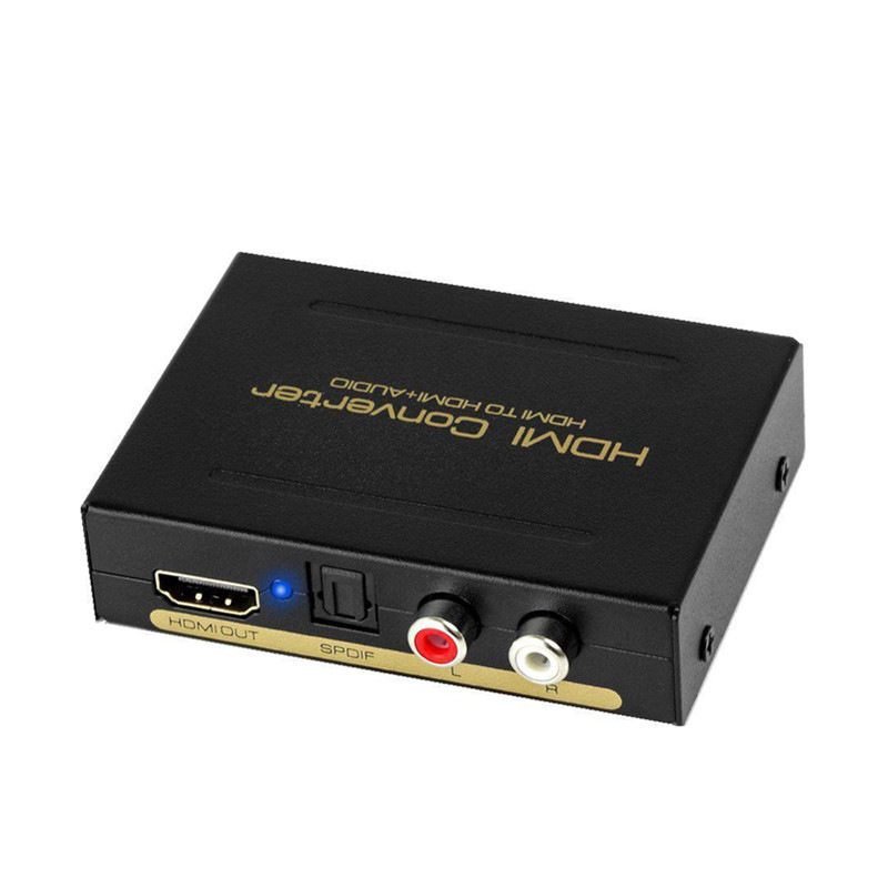 E zeus EZ80352 HDTV audio splitter i konverter, prekidač/rasporednik, SPDIF i izlazi zvuka L/R, podržava upravljanje napajanjem