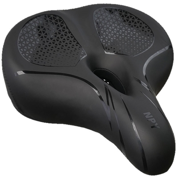 NPY sjedalo za bicikl, ventilirano, vodootporno, universalno, model KS-912ST-1, materijal: spužva i PU