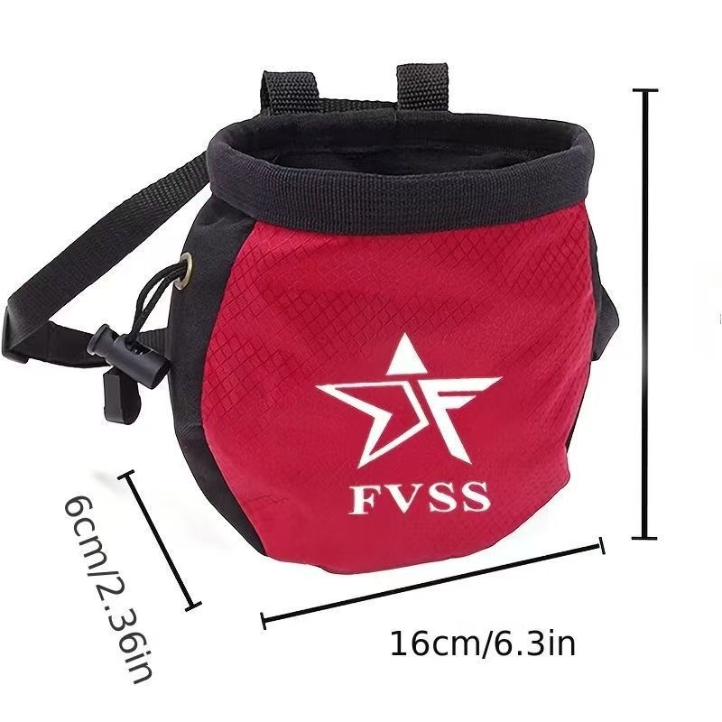 Torba za magnezijski puder za penjanje – novi model MAD ROCK, protuklizna torba za struk, spremi prah magnezija za suhe ruke, outdoor aktivnosti i planinarenje