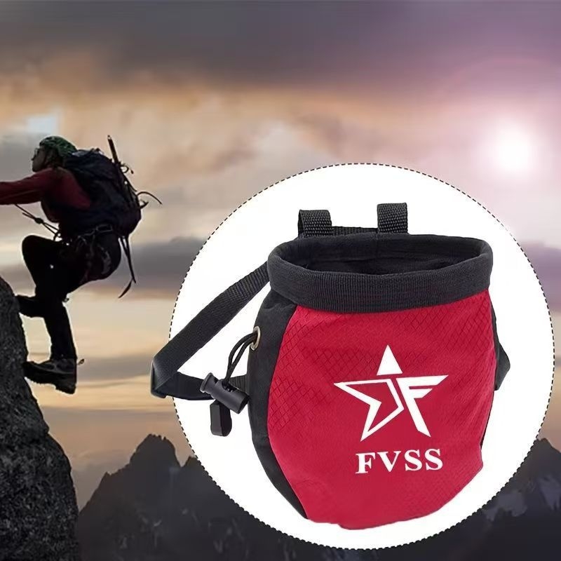 Torba za magnezijski puder za penjanje – novi model MAD ROCK, protuklizna torba za struk, spremi prah magnezija za suhe ruke, outdoor aktivnosti i planinarenje