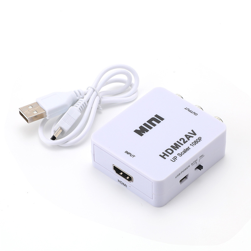 Veriger HDMI na AV pretvarač, HDMI/AV prekidač, 1080P/3D, podrška upravljanju napajanjem