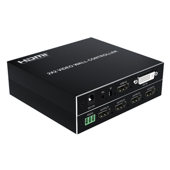 HDMI 2x2 procesor na zloženie obrazov – Model 2X2SF, pre TV stenu, 1080P, prepínač/rozdeľovač