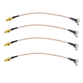 Антенен адаптер кабел TS9 към SMA женски за Huawei рутер, RF кабел, RG316 високотемпературен проводник, RoHS