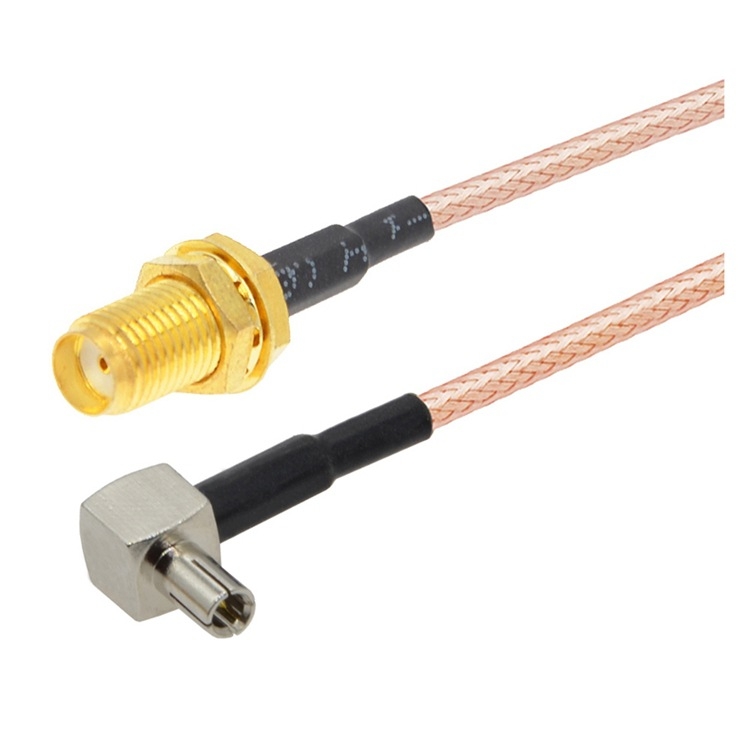 Антенен адаптер кабел TS9 към SMA женски за Huawei рутер, RF кабел, RG316 високотемпературен проводник, RoHS