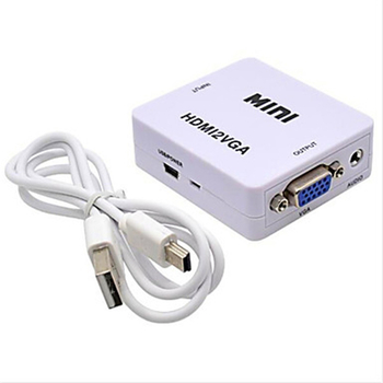 HDMI na VGA pretvarač s audio — Right Cable, Kompatibilan sa svim sustavima, Upravljanje napajanjem