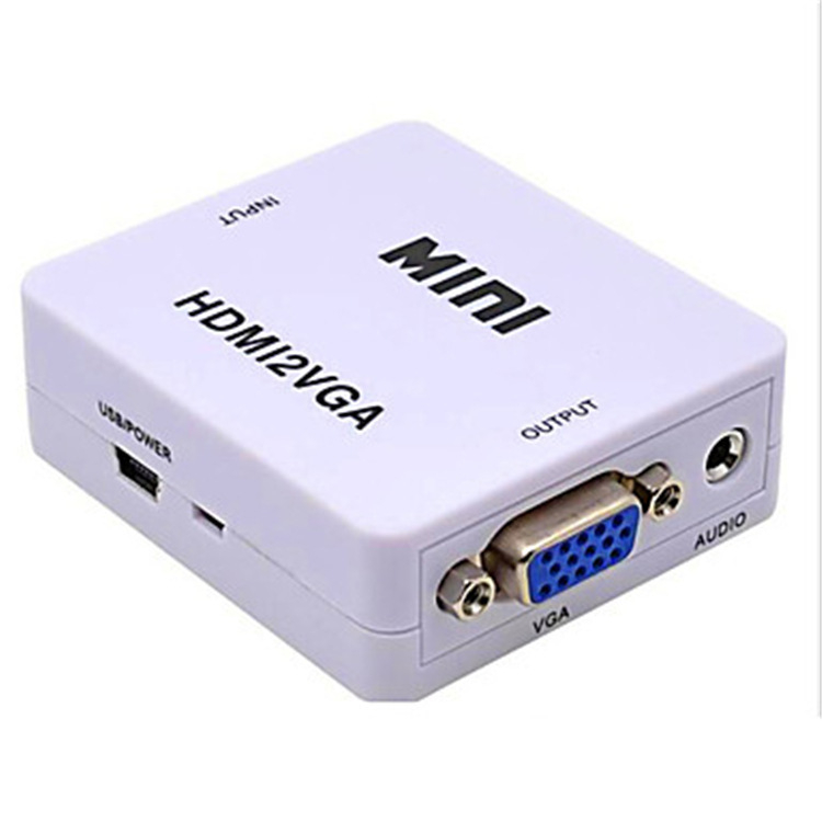 HDMI na VGA pretvarač s audio — Right Cable, Kompatibilan sa svim sustavima, Upravljanje napajanjem