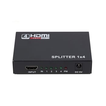 HDMI 1x4 video distribuir/prekidač, model A328, 1080p, 2016