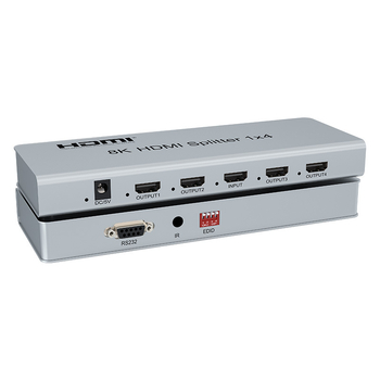 HDMI konverter 1×4 HDMI bemenettel és kimenettel a videóelosztáshoz