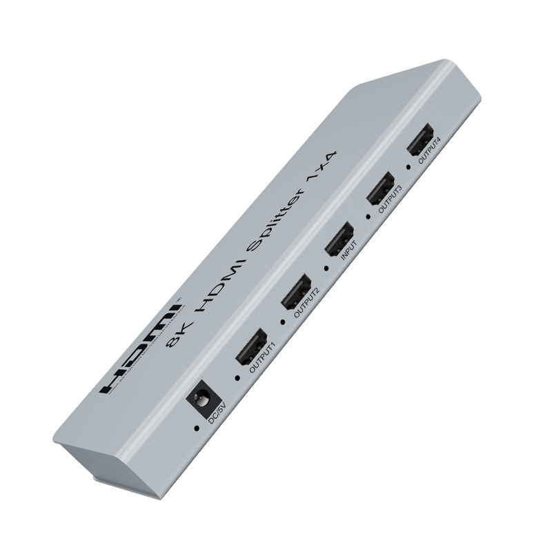 HDMI konverter 1×4 HDMI bemenettel és kimenettel a videóelosztáshoz