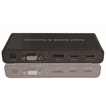 DP/HDMI i VGA 3-u-1 prekidač konverter HDMI izlaz 4K60Hz
