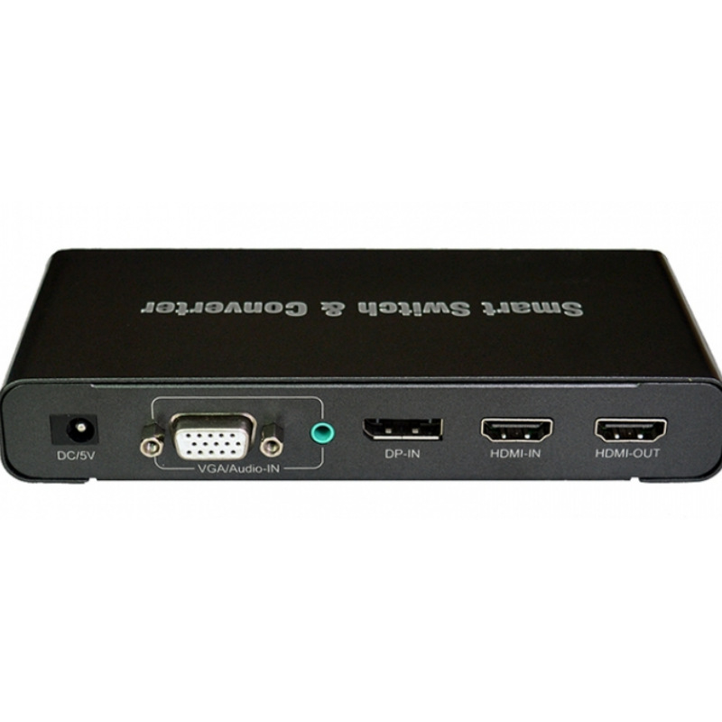 DP/HDMI i VGA 3-u-1 prekidač konverter HDMI izlaz 4K60Hz