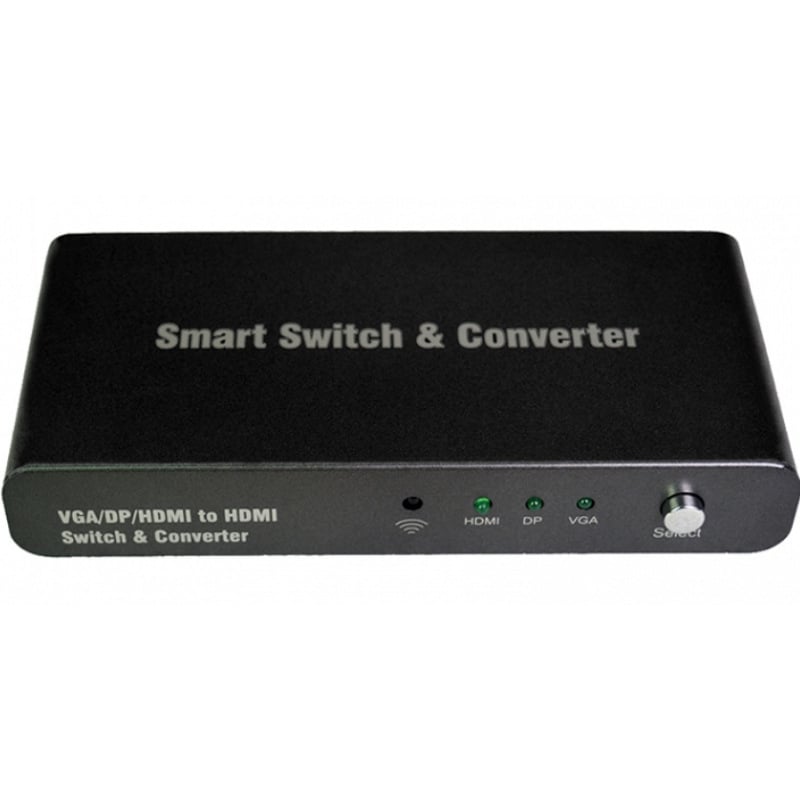 DP/HDMI i VGA 3-u-1 prekidač konverter HDMI izlaz 4K60Hz