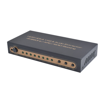 HDMI 1x2 splitter s izlazom zvuka, 4K60Hz, model YY-0054M1