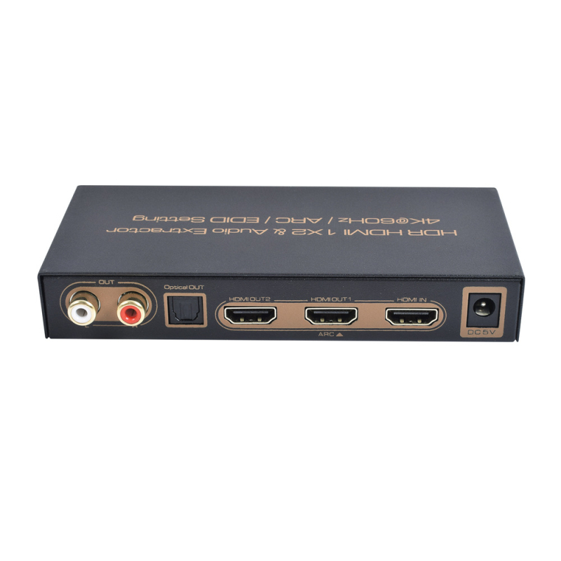 HDMI 1x2 splitter s izlazom zvuka, 4K60Hz, model YY-0054M1