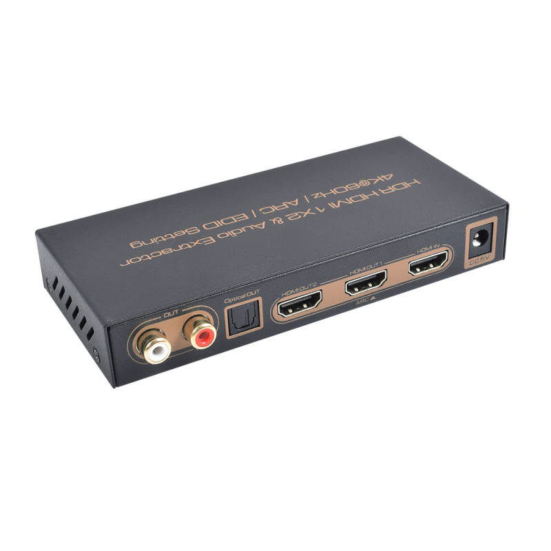 HDMI 1x2 splitter s izlazom zvuka, 4K60Hz, model YY-0054M1