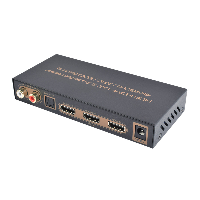 HDMI 1x2 splitter s izlazom zvuka, 4K60Hz, model YY-0054M1