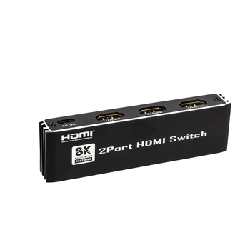 HDMI 2.1 2×1 prekidač, 8K@60Hz i 4K@120Hz, 5m kabel, daljinsko buđenje, upravljanje napajanjem