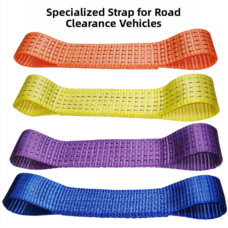 Príslušenstvo k odťahovému vozidlu: špeciálna priečna fixačná páska, vysoká pevnosť polyestera, nosnosť 5 ton, model: špeciálna páska pre odťahovač, použitie: priečna pás pre príves